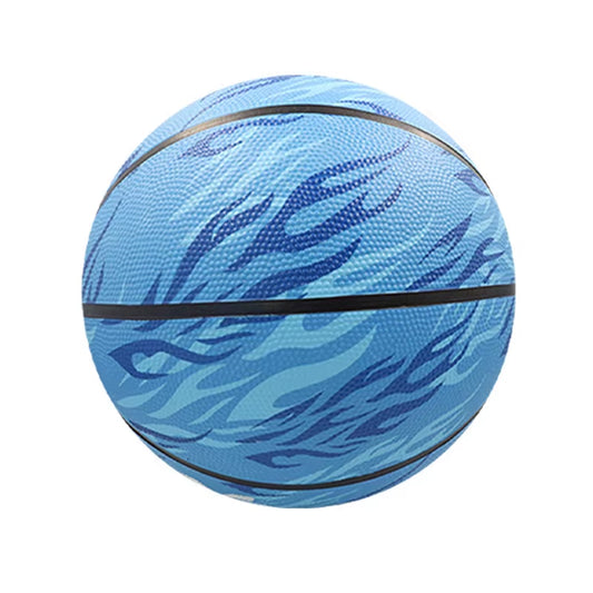 2023 New Children No. 3 No. 5 No. 7 Rubber Basketball Adult Training PVC Anti-Slip Wear Indoor and Outdoor PU Basketball