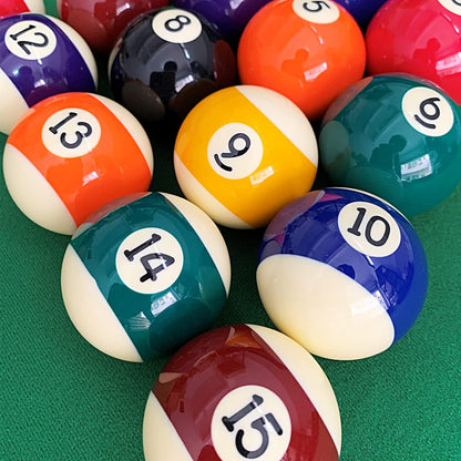 Juego De Bolas De Billar Mejorado Tamaño Tamano Mini De 1,5 Pulgadas Para Mesa