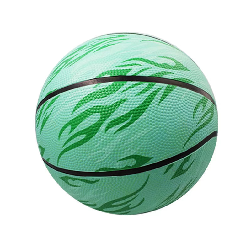2023 New Children No. 3 No. 5 No. 7 Rubber Basketball Adult Training PVC Anti-Slip Wear Indoor and Outdoor PU Basketball