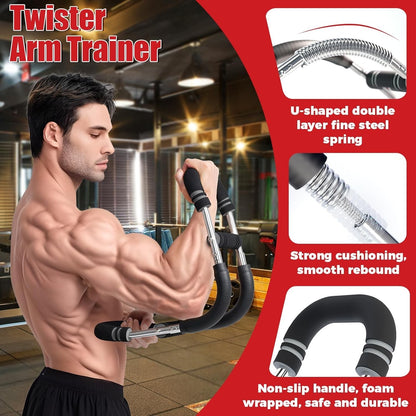 Twister Arm Trainer, 44-110 Lbs Adjustable Chest Workout Equipment, Chest Fitnes