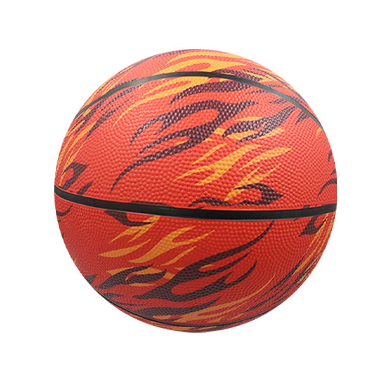 2023 New Children No. 3 No. 5 No. 7 Rubber Basketball Adult Training PVC Anti-Slip Wear Indoor and Outdoor PU Basketball