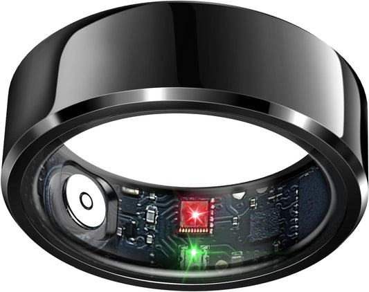 Smart Ring Health Tracker, Sleep Tracker Ring with Heart Rate, Waterproof Fitnes