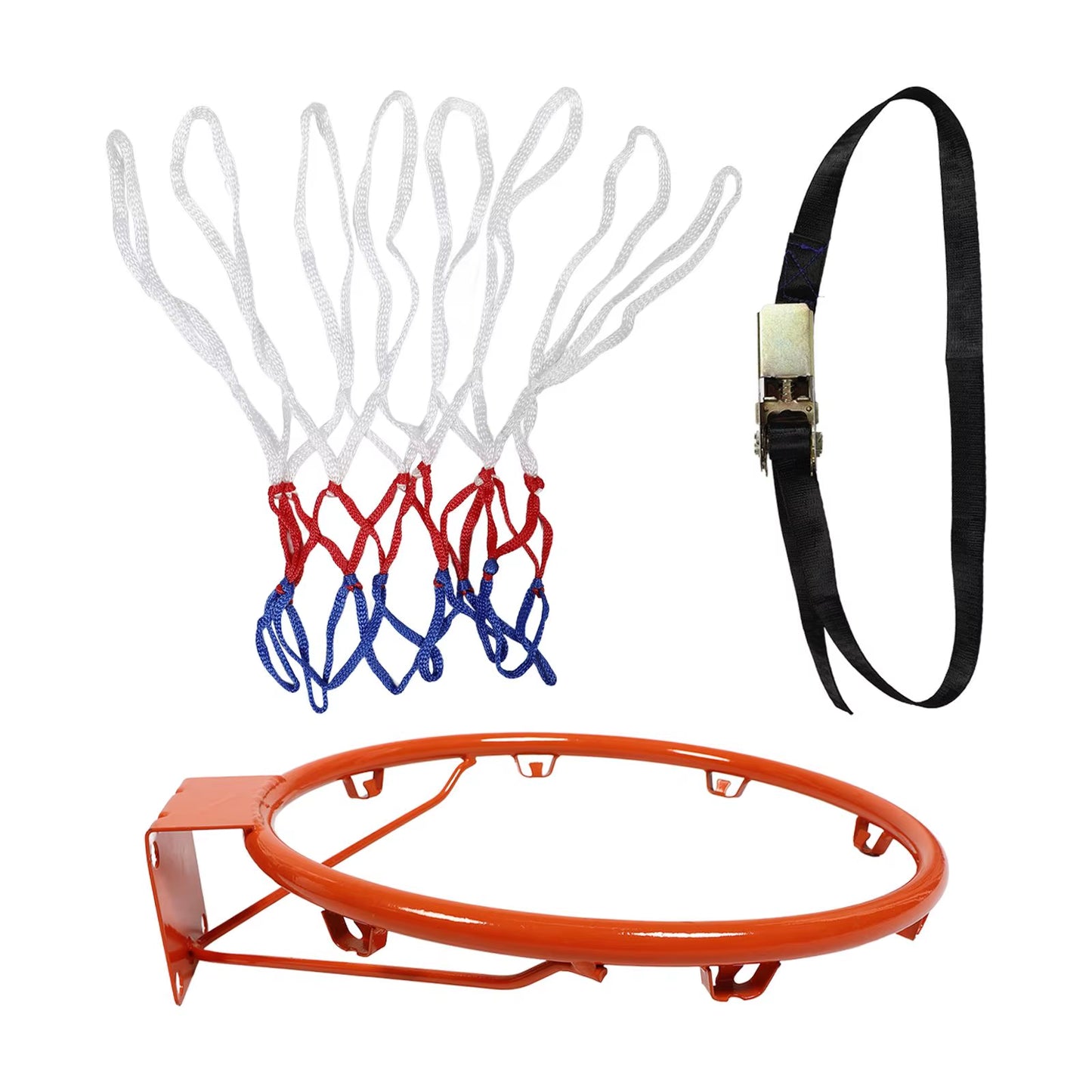 No Punching Training Basketball Stand Toddler Wall Mounted Mini Hoop Iron Pool Rim Replacement