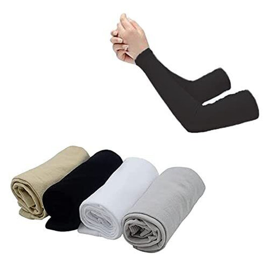 4 Pares De Mangas Deportivas Para Brazos Con Protección Solar UV