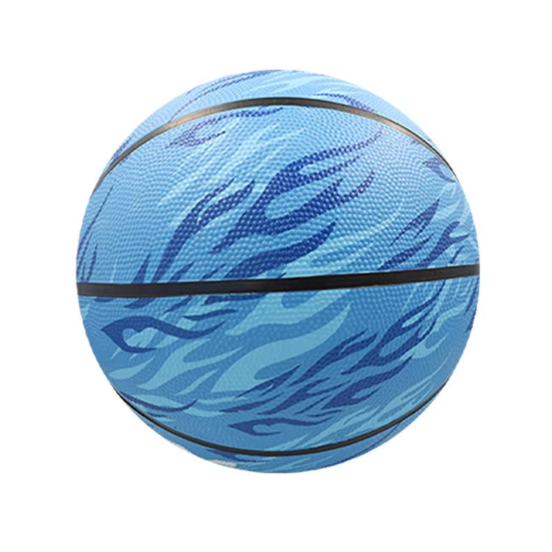 2023 New Children No. 3 No. 5 No. 7 Rubber Basketball Adult Training PVC Anti-Slip Wear Indoor and Outdoor PU Basketball