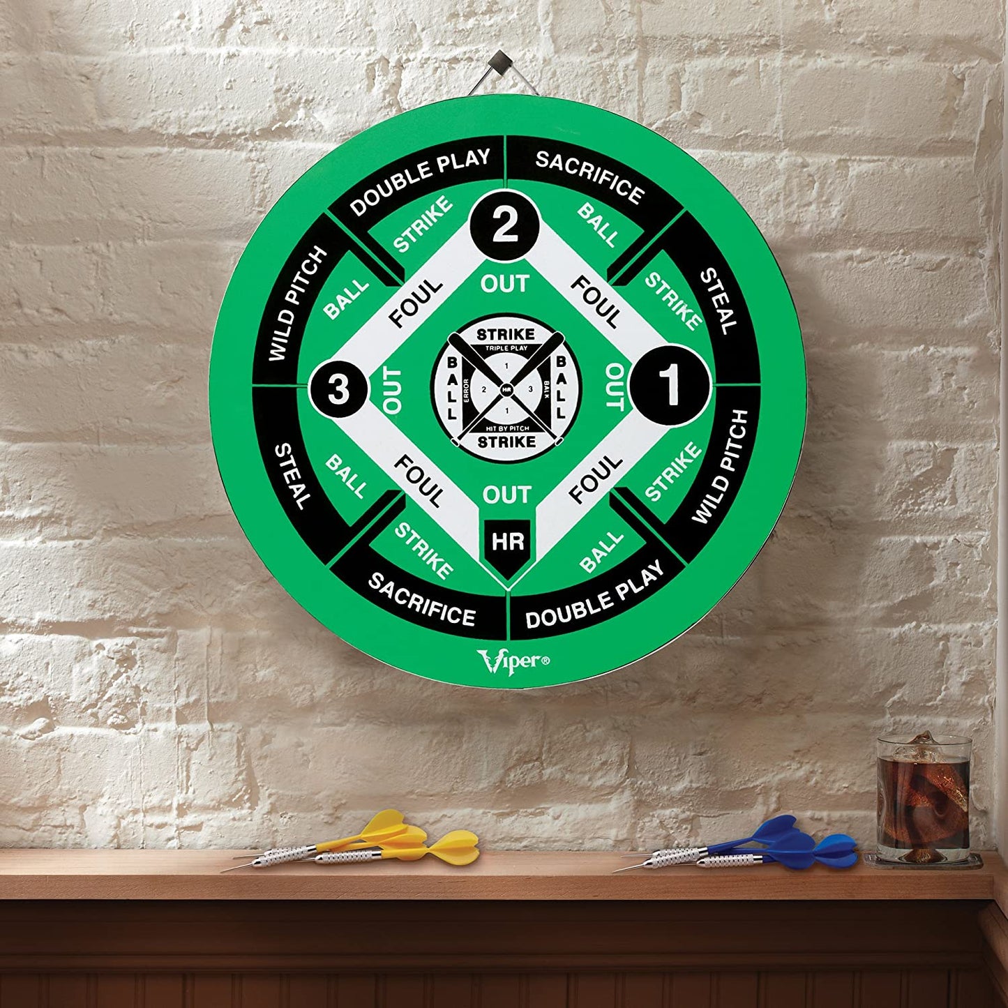 Juego De Tablero De Dardos De Papel Con Encuadernacion De Calidad Starlite