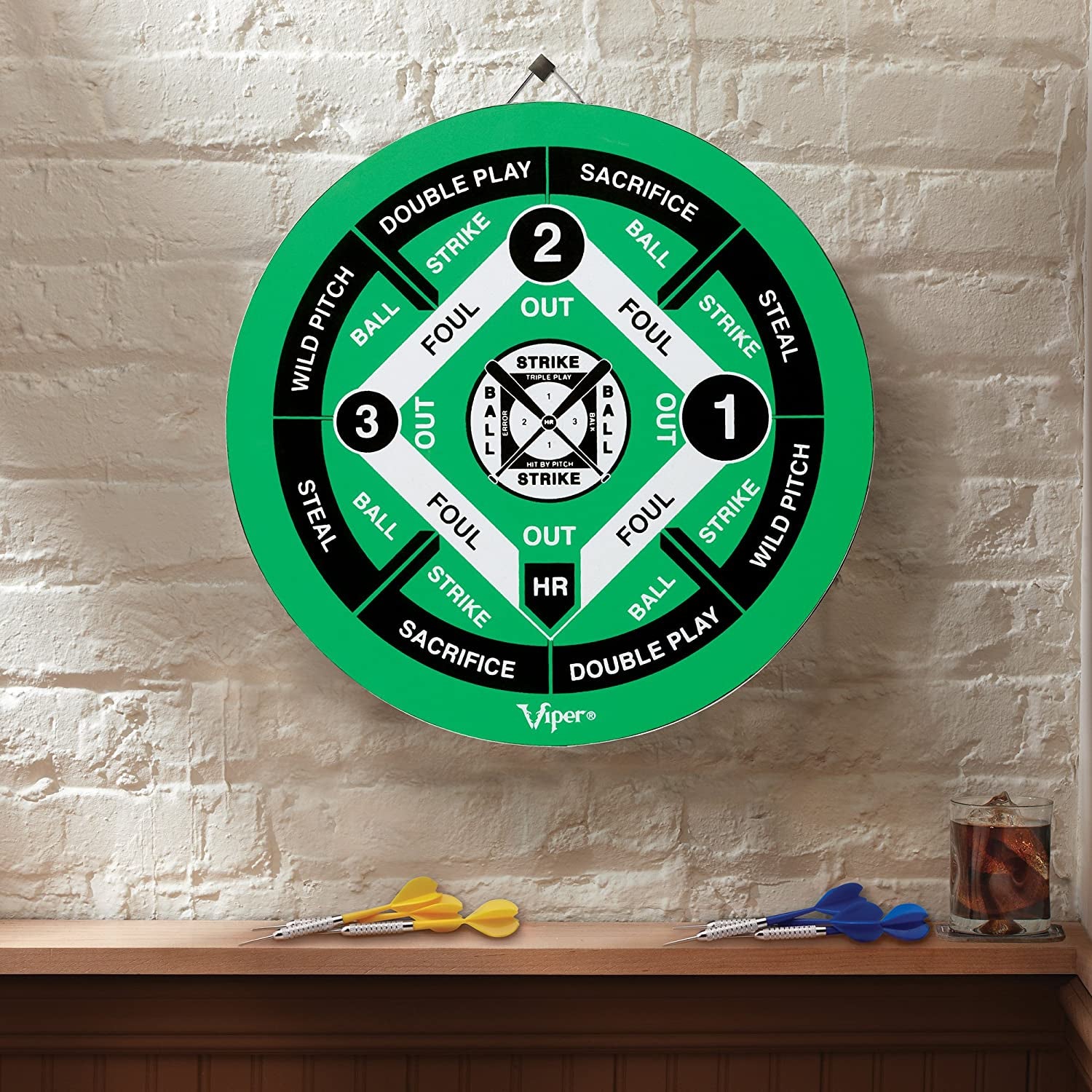 Juego De Tablero De Dardos De Papel Con Encuadernacion De Calidad Starlite